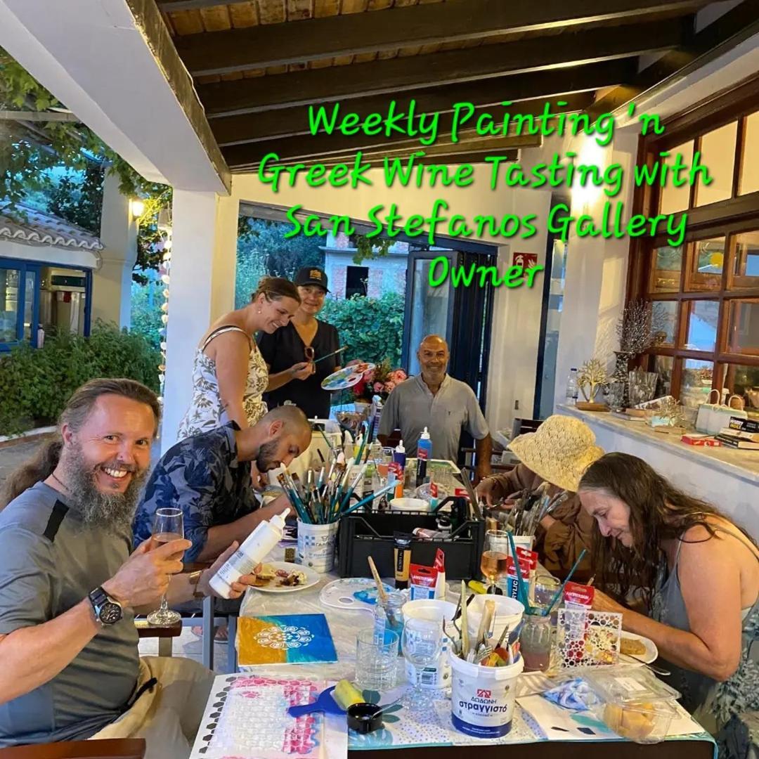 Sunsea Wellness Resort Agios Stefanos Avliotes  Exterior foto